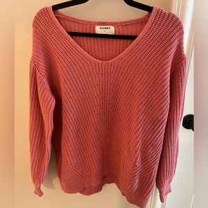 Old Navy pink sweater